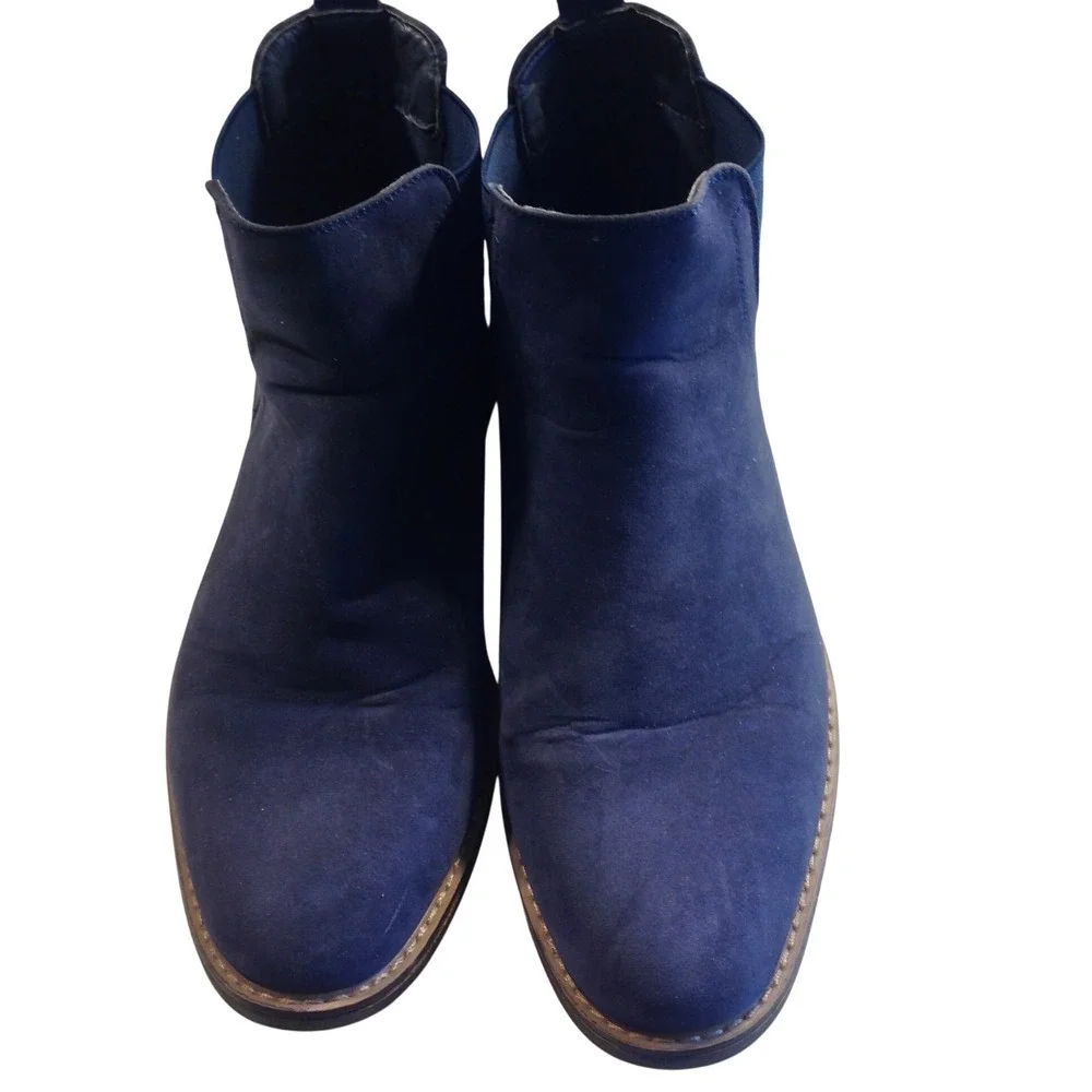 HAWKINS Boulder Men's Size 10.5 Blue Suede Chelsea Boots Asking price: $45